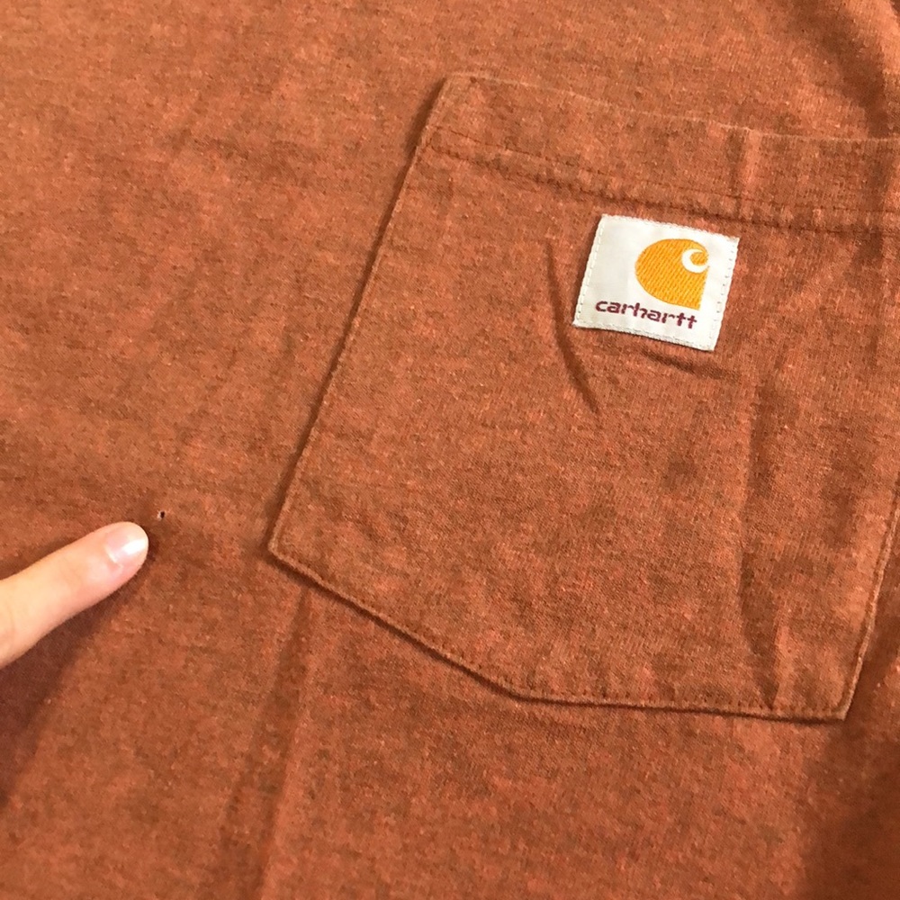 Carhartt Rust Like Color tee Size M - Picture 6 of 8